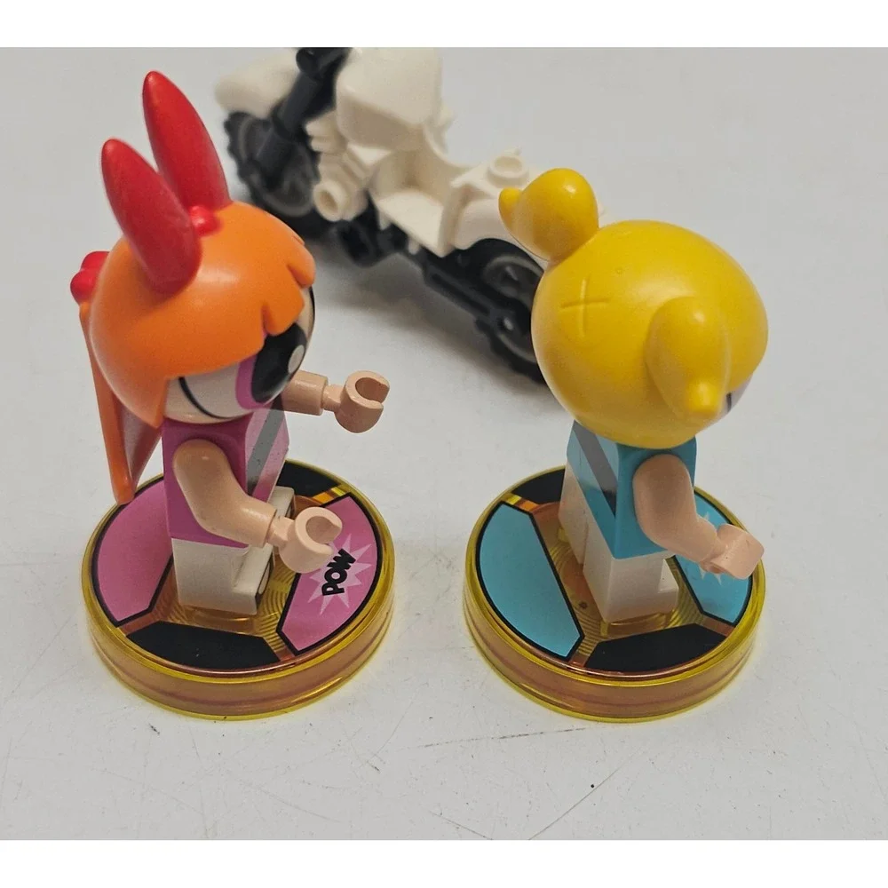 LEGO Dimensions Powerpuff Girls 71346 Blossom Bubbles Minifigures Vehicle Set